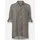 Inspirationen Longbluse schwarz-camel 50