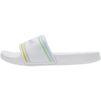 hummel Pool Slide Retro Badelatschen white/multicolor 36