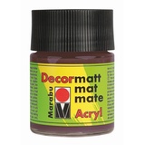 Marabu Decormatt Acryl 50 ml mittelbraun