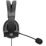 Manhattan Mono USB-Headset mit reversiblem Mikrofon