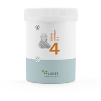 PFLÜGER Schüßler Salze Nr. 4 Kalium chloratum D6 - 1000 Tabletten - Das Salz der Schleimhäute - glutenfrei