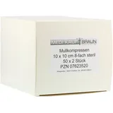 Medi Kauf Braun GmbH & Co. KG Mullkompressen 10 x 10 cm 100 St.