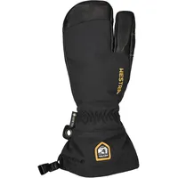 Hestra Army Leather Gore-Tex 3 Finger Schwarz 7