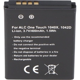 AccuCell Akku passend für den Alcatel CAB0400000C1 Akku One Touch 1040X, One Touch 1042D, OT 1040X, OT 1042D