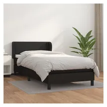 vidaXL Boxspringbett 100 x 200 cm Schwarz