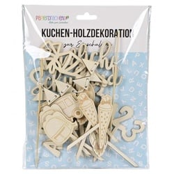 Papierdrachen Kuchen-Holzdekoration zur Einschulung