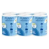Funny Jumbo Küchenrolle, 2-lagig, weiß AG-069 , 1 Rolle à 300 Blatt