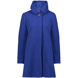 GIL BRET Wolljacke mit Stehkragen in Bright Blue Melange | Gr.: 44