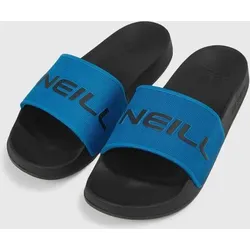 O'Neill Herren Sandalen Pantoletten Badeschuhe Strandschuhe Logo Slides SCHWARZ 43