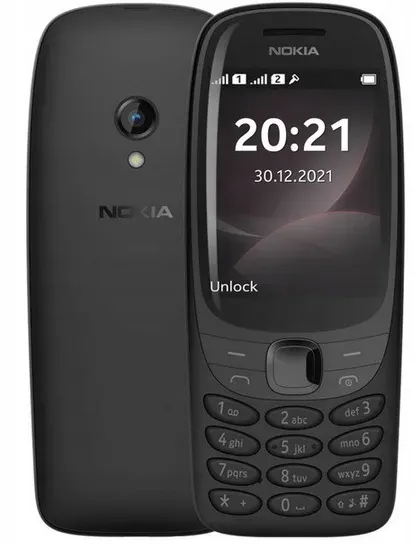 Nokia 6310, Balken, Dual-SIM, 7,11 cm (2.8"), 0,3 MP, 1150 mAh, Schwarz