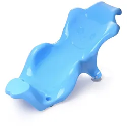 Moni Baby Badewannenliege Turtle Wannenauflage, Gummifüße, ab Geburt, rutschfest blau
