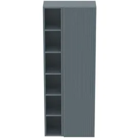 Ideal Standard Finesse Hochschrank 60 x 16,0 cm Aschblau Matt Glas/Holz/MDF/Spanplatte