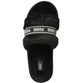 Puma Fluff Schwarz/Weiß 42