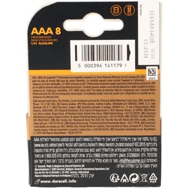 Duracell AAA 8 St.