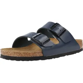 Birkenstock Arizona Naturleder schmal blau 37