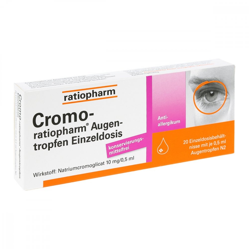 Cromo-ratiopharm Augentropfen