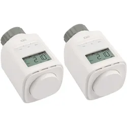 2 Stück IOIO HT 2000 Elektronischer Thermostat Heizkörperthermostat spart bis 30% Heizkosten
