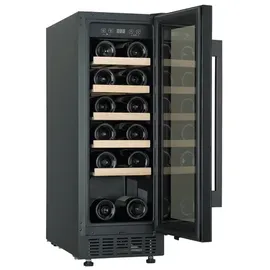 PKM Weintemperierschrank UWTS56-20G Schwarz