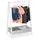 Relaxdays Garderobenständer Kinder 99 x 63,5 x 42 cm Grau-Weiß