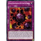 Konami - SR06-DE031 Kartenvernichtungsvirus Common DE im Set mit Ultrapro Toploader Yugioh