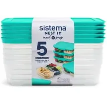 Sistema Frischhaltedose grün 1,9 l 5-teilig