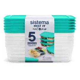 Sistema Frischhaltedose grün 1,9 l 5-teilig
