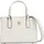 Tommy Hilfiger TH Daily Mini Tote Mono Schultertasche Kunstleder Beige/Weiß
