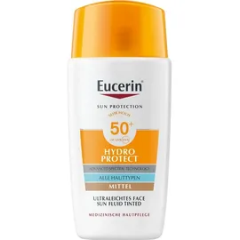 Eucerin Sun Fluid Hydro Protect Face getönt Fluid LSF 50+ 50 ml