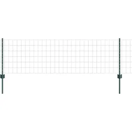 vidaXL Zaun 0,6 x 10 m Grün/Stahl
