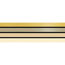 Heyda Faltstreifen-Set für Fröbelsterne 1,5 cm x 45 cm 120 g/m2 goldfarb