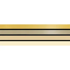 Heyda Faltstreifen-Set für Fröbelsterne 1,5 cm x 45 cm 120 g/m2 goldfarb