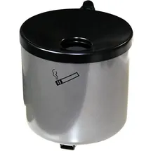 Tkg Wandascher Ø150xH145mm neusilber m.Kippvorrichtung TKG