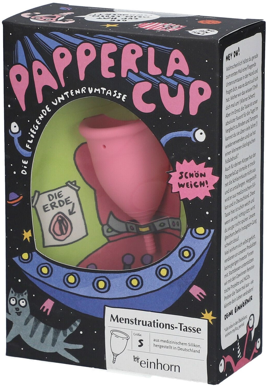 by einhorn Papperla CUP Menstruations-Tasse klein