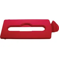 Rubbermaid Papierdeckeleinsatz mit verlängerter Öffnung für Rubbermaid Slim Jim