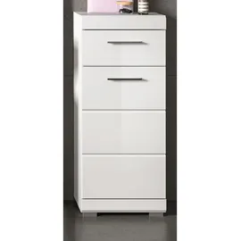 inn.furn Shawn Badkommode 37 x 88 cm Weiß