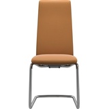 Stressless® Polsterstuhl Laurel, High Back, Größe M, mit Beinen aus Stahl in Chrom glänzend braun