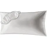 AILORIA Beauty Sleep Set Seide Weiß 40 x 80 cm + 40 x 80 cm