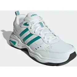 Sneaker ADIDAS SPORTSWEAR "STRUTTER", Gr. 43, cloud weiß, pure teal, core schwarz, sportlich, Schuhe