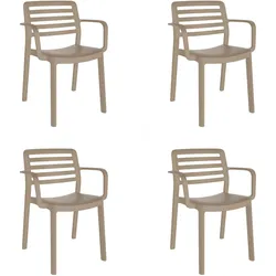 Resol GARBAR WIND Sessel Indoor, Outdoor Set 4 Sand