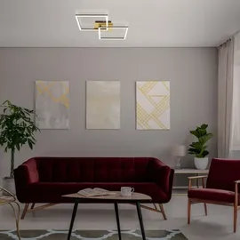 Brilo Frame 2x LED 11W braun-gold