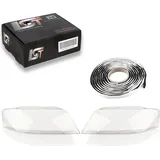 Lst 2x Scheinwerfer Glas Streuscheibe Set für Audi A6 4B C5 Avant Limo 1997-2001