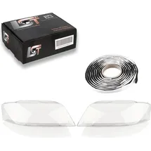 Lst 2x Scheinwerfer Glas Streuscheibe Set für Audi A6 4B C5 Avant Limo 1997-2001
