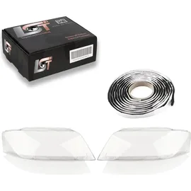Lst 2x Scheinwerfer Glas Streuscheibe Set für Audi A6 4B C5 Avant Limo 1997-2001
