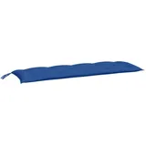 vidaXL Bankauflage 150 x 50 x 7 cm blau 1 St.