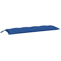 vidaXL Bankauflage 150 x 50 x 7 cm blau 1 St.