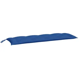 vidaXL Bankauflage 150 x 50 x 7 cm blau 1 St.