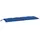 vidaXL Bankauflage 150 x 50 x 7 cm blau 1 St.