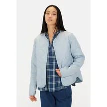 CAMEL ACTIVE Damen Leichte Steppjacke mit Samttaschen Eisblau, womenswear-42 - 42