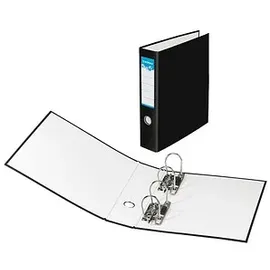 Donau Elektronik Doppelordner DIN A5 80 mm Schwarz 1 St.