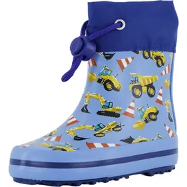 Beck Minibagger Gummistiefel Hellblau 19